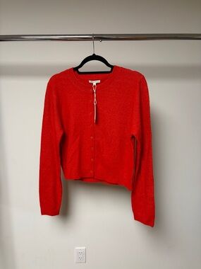 Z supply medina cardigan festival red
